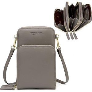 Small Crossbody Cell Phone Purse Women Mini Messenger Shoulder Handbag Wallet